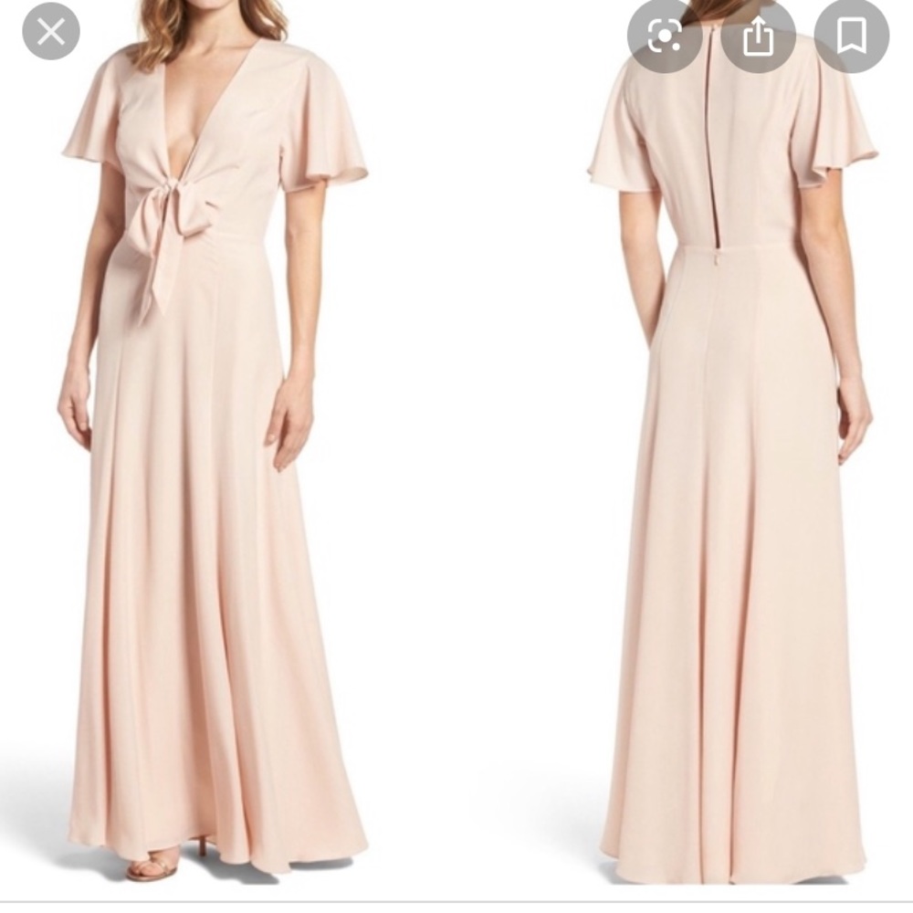 Lovers + Friends Chandelle Gown Bridesmaid dress